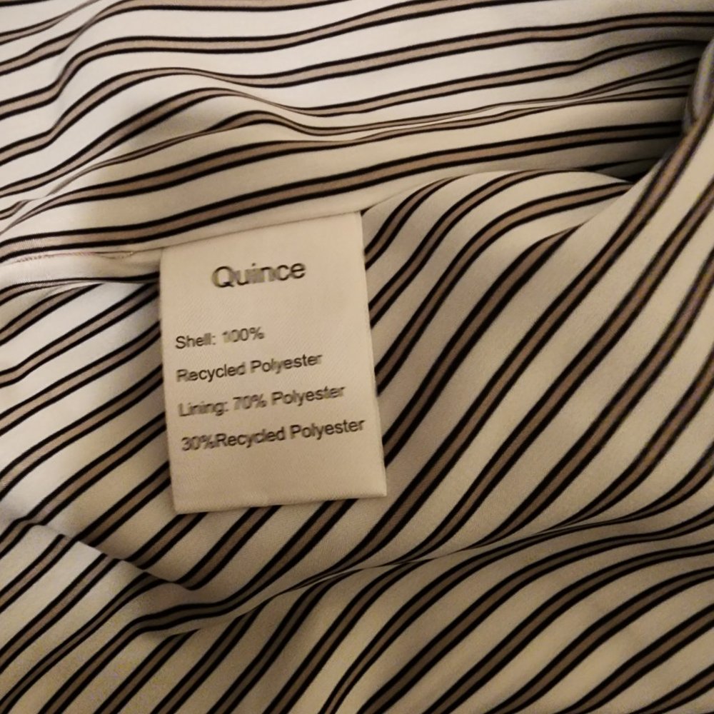 Quince Stretch Crepe Open Blazer NWT Black Small - Picture 8 of 8